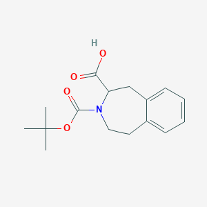 3-Tert-butoxycarbonyl-1,2,4,5-tetrahydro-3-benzazepine-4-carboxylic acid