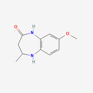 8-methoxy-4-methyl-2,3,4,5-tetrahydro-1H-1,5-benzodiazepin-2-one