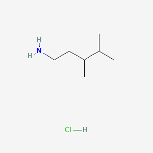 3,4-Dimethylpentan-1-aminehydrochloride