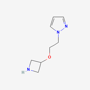 1-(2-(Azetidin-3-yloxy)ethyl)-1h-pyrazole