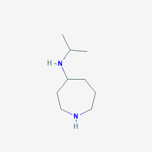 molecular formula C9H20N2 B13521823 n-(Propan-2-yl)azepan-4-amine 