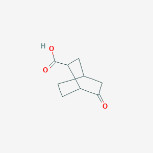 molecular formula C9H12O3 B13521909 6-Oxobicyclo[2.2.2]octane-2-carboxylic acid 