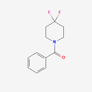 molecular formula C12H13F2NO B13522017 1-Benzoyl-4,4-difluoropiperidine 