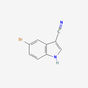 molecular formula C9H5BrN2 B1352206 5-Bromo-3-cyanoindole CAS No. 90271-86-6