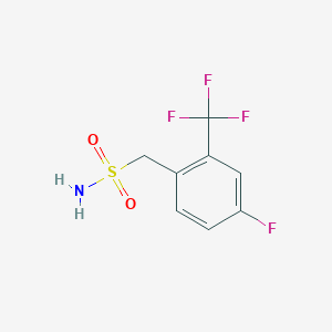 [4-Fluoro-2-(trifluoromethyl)phenyl]methanesulfonamide