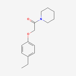 2-(4-Ethylphenoxy)-1-(piperidin-1-yl)ethan-1-one