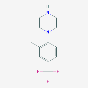 1-(2-Methyl-4-(trifluoromethyl)phenyl)piperazine