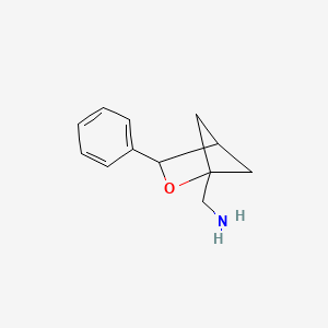 1-{3-Phenyl-2-oxabicyclo[2.1.1]hexan-1-yl}methanamine