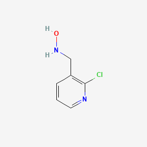 N-[(2-chloropyridin-3-yl)methyl]hydroxylamine