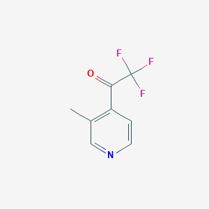 2,2,2-Trifluoro-1-(3-methylpyridin-4-yl)ethanone