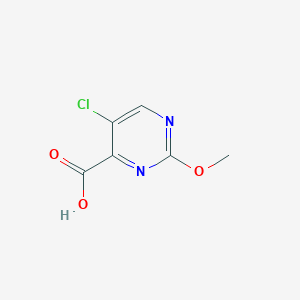 molecular formula C6H5ClN2O3 B1352229 5-Chloro-2-methoxypyrimidine-4-carboxylic acid CAS No. 38275-36-4