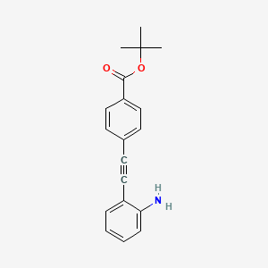 Tert-butyl 4-[2-(2-aminophenyl)ethynyl]benzoate