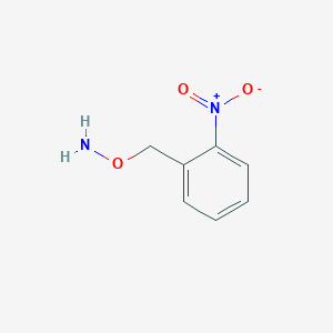 molecular formula C7H8N2O3 B13522452 O-(2-Nitrobenzyl)hydroxylamine 