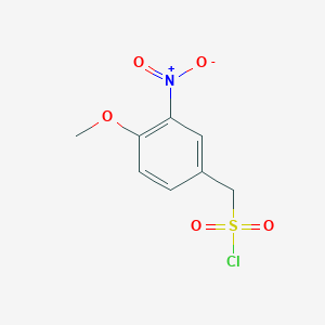 (4-Methoxy-3-nitrophenyl)methanesulfonyl chloride