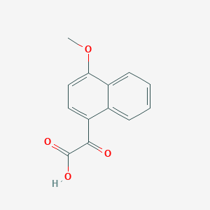 2-(4-Methoxynaphthalen-1-yl)-2-oxoacetic acid