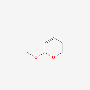 molecular formula C6H10O2 B13522496 5,6-Dihydro-2-methoxy-2H-pyran 