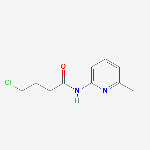molecular formula C10H13ClN2O B1352254 4-氯-N-(6-甲基吡啶-2-基)丁酰胺 CAS No. 540796-37-0