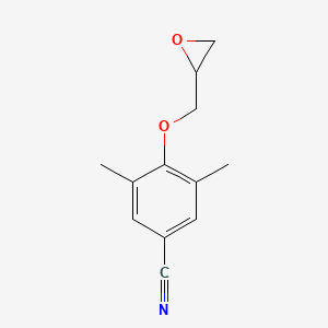 3,5-Dimethyl-4-[(oxiran-2-yl)methoxy]benzonitrile