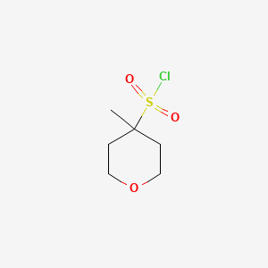 4-Methyloxane-4-sulfonyl chloride