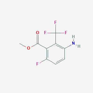 Methyl 3-amino-6-fluoro-2-(trifluoromethyl)benzoate