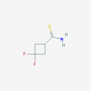 3,3-Difluorocyclobutane-1-carbothioamide