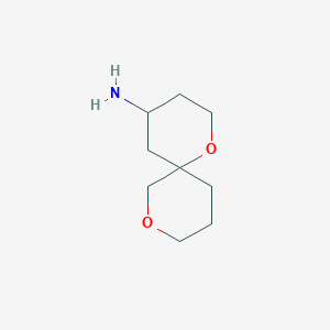 1,8-Dioxaspiro[5.5]undecan-4-amine