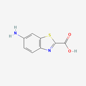 6-Aminobenzo[d]thiazole-2-carboxylic acid