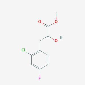 Methyl 3-(2-chloro-4-fluorophenyl)-2-hydroxypropanoate