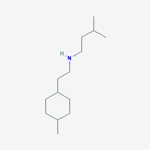 3-Methyl-N-(2-(4-methylcyclohexyl)ethyl)butan-1-amine