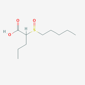 2-(Pentane-1-sulfinyl)pentanoicacid