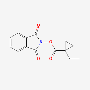 (1,3-dioxoisoindol-2-yl) 1-ethylcyclopropane-1-carboxylate