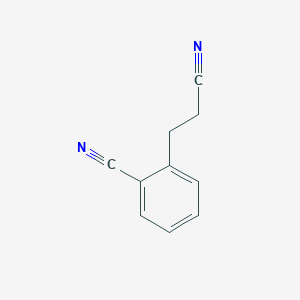 molecular formula C10H8N2 B13522863 2-(2-Cyanoethyl)benzonitrile CAS No. 18328-00-2