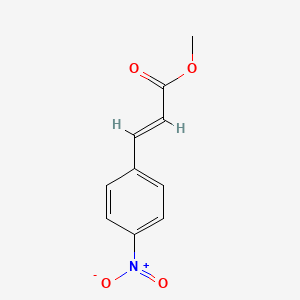 molecular formula C10H9NO4 B1352291 2-丙烯酸，3-(4-硝基苯基)-，甲酯 CAS No. 1608-36-2