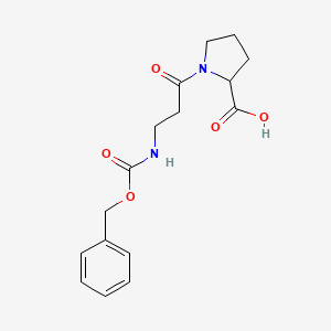 [3-(Cbz-amino)propanoyl]-L-proline