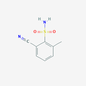 2-Cyano-6-methylbenzenesulfonamide