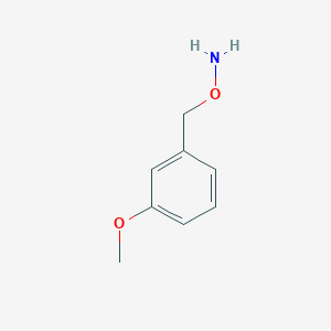 molecular formula C8H11NO2 B13523071 O-[(3-methoxyphenyl)methyl]hydroxylamine 