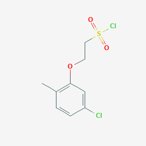 2-(5-Chloro-2-methylphenoxy)ethane-1-sulfonyl chloride