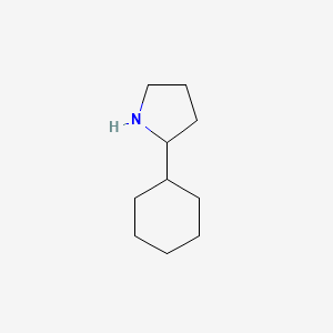 molecular formula C10H19N B1352309 2-环己基吡咯烷 CAS No. 367281-02-5