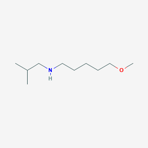 molecular formula C10H23NO B13523120 n-Isobutyl-5-methoxypentan-1-amine 