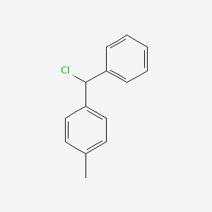 molecular formula C14H13Cl B1352313 4-甲基二苯甲基氯 CAS No. 779-14-6