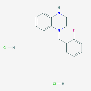 1-(2-Fluorobenzyl)-1,2,3,4-tetrahydroquinoxaline dihydrochloride