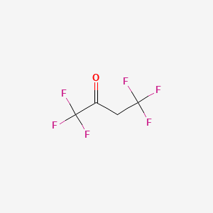 molecular formula C4H2F6O B1352325 1,1,1,4,4,4-Hexafluoro-2-butanone CAS No. 400-49-7