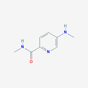 N-methyl-5-(methylamino)pyridine-2-carboxamide