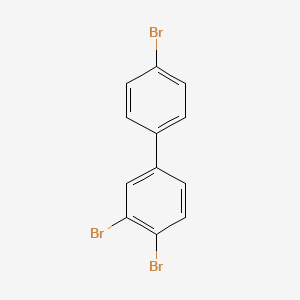 molecular formula C12H7Br3 B1352330 3,4,4'-Tribromobiphenyl CAS No. 6683-35-8