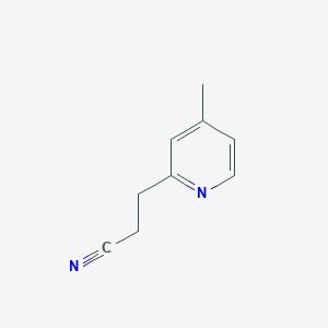 3-(4-Methylpyridin-2-yl)propanenitrile