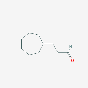 3-Cycloheptylpropanal