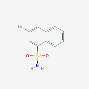 3-Bromonaphthalene-1-sulfonamide