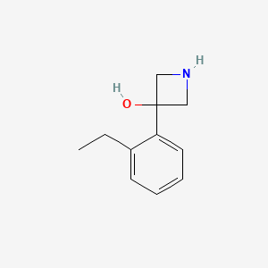 3-(2-Ethylphenyl)-3-azetidinol