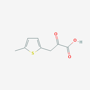 3-(5-Methylthiophen-2-yl)-2-oxopropanoic acid