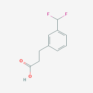 (3-(Difluoromethyl)phenyl)propanoic acid